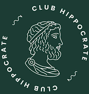 Club Hippocrate logo blanc